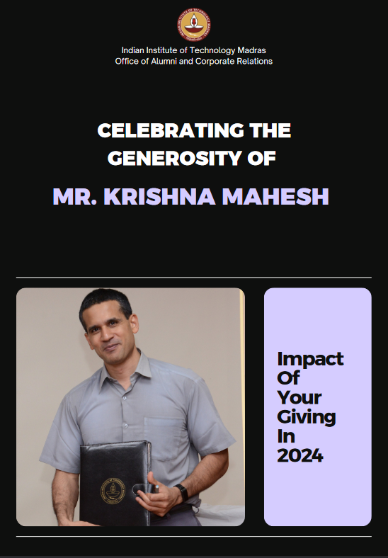 Mr. Krishna Mahesh